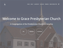 Tablet Screenshot of gracechurchpca.org